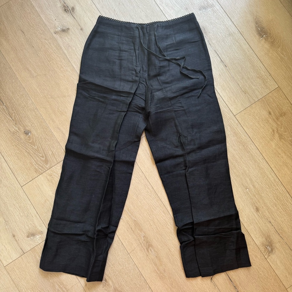 Ann Taylor Linen Blend Capri Dress Pants